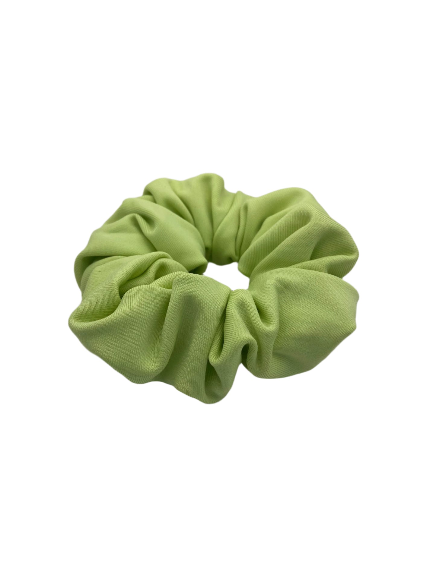 Lime Green Active Scrunchie
