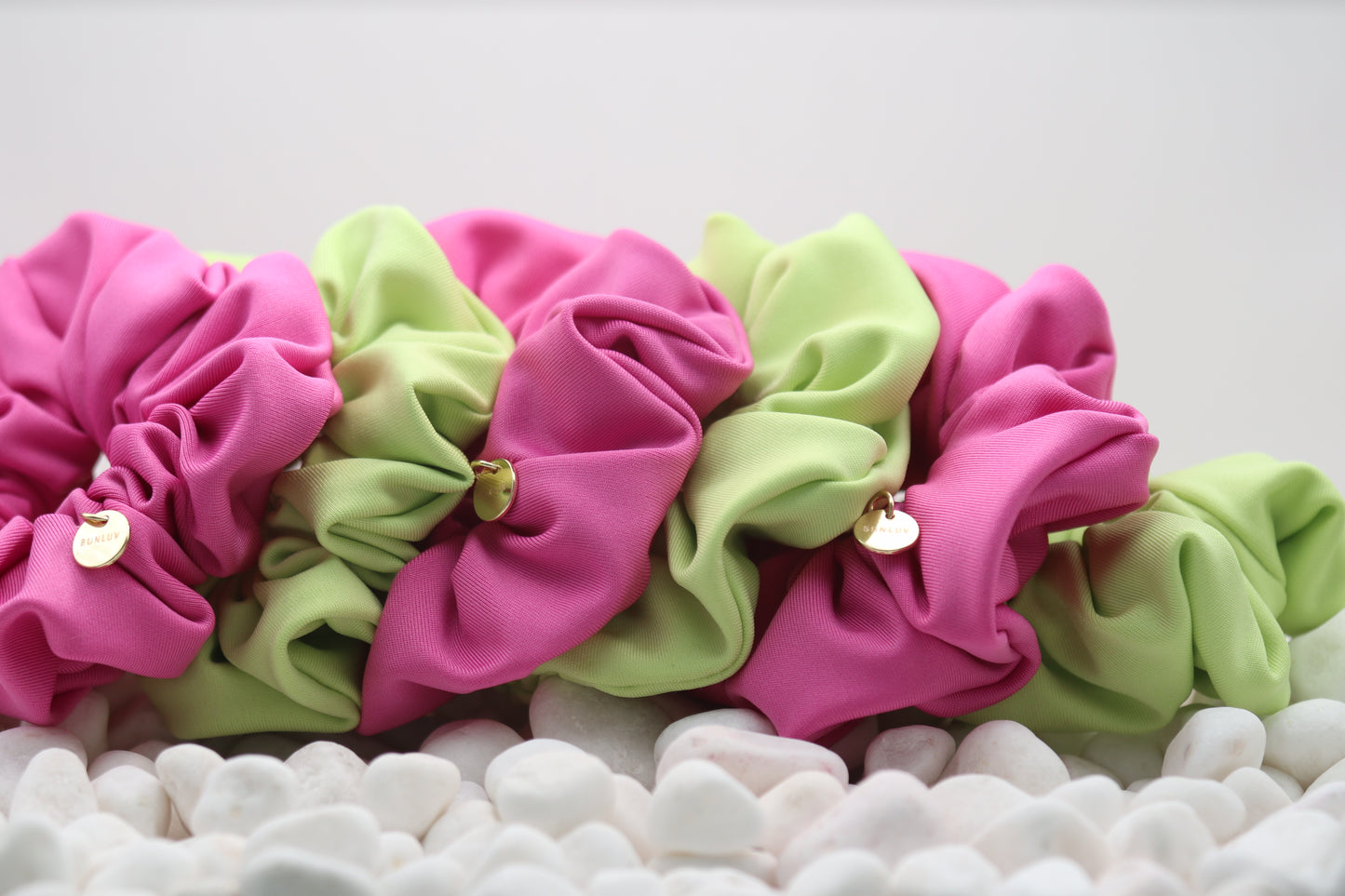Lime Green Active Scrunchie