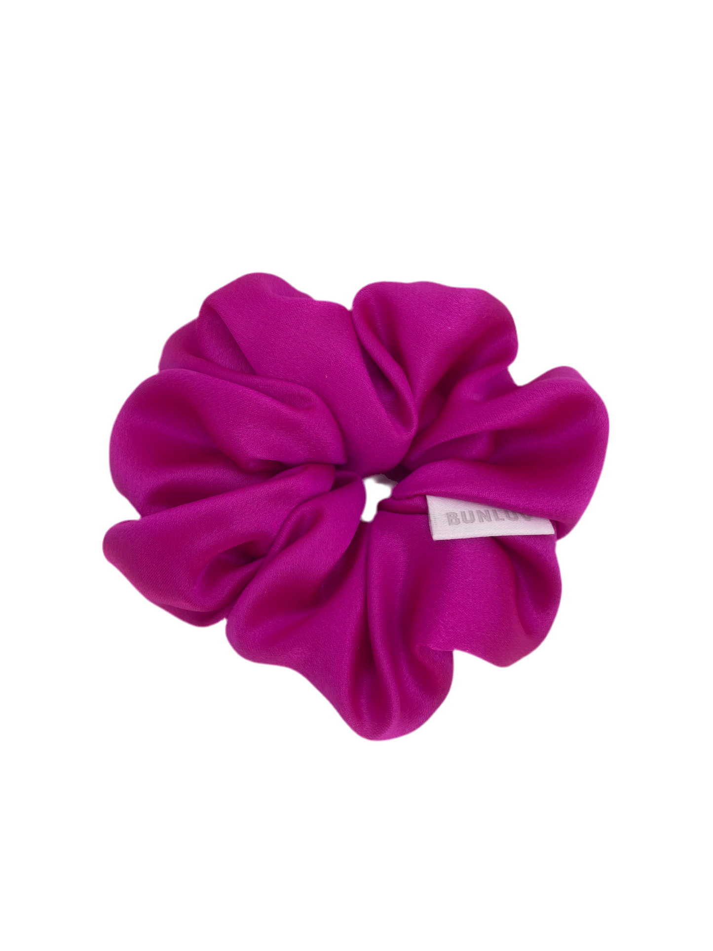 Hot Pink Mulberry Silk Scrunchie