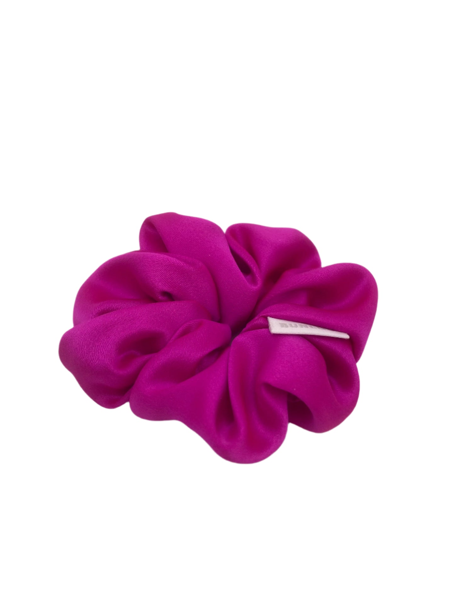 Hot Pink Mulberry Silk Scrunchie