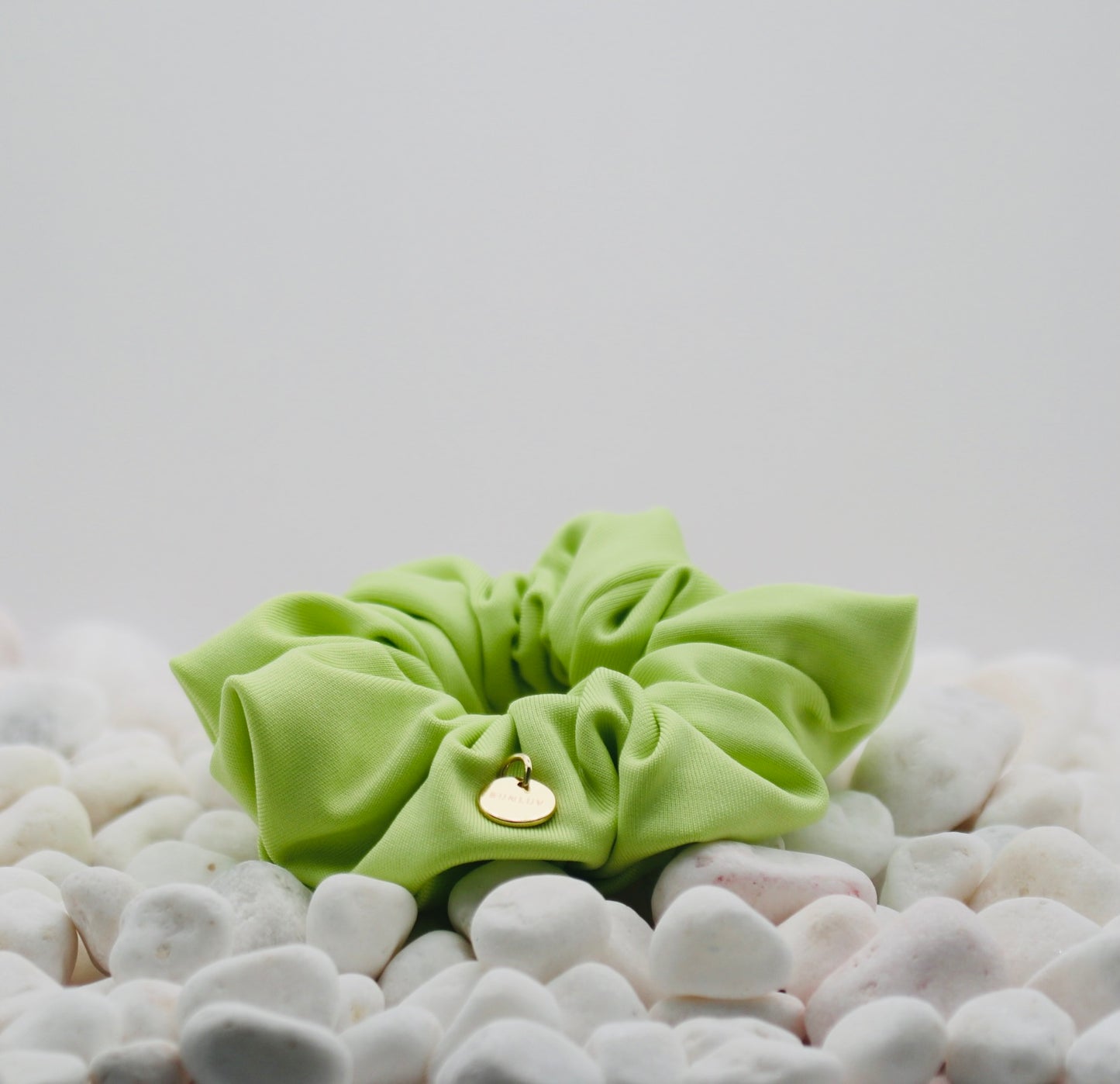 Lime Green Active Scrunchie