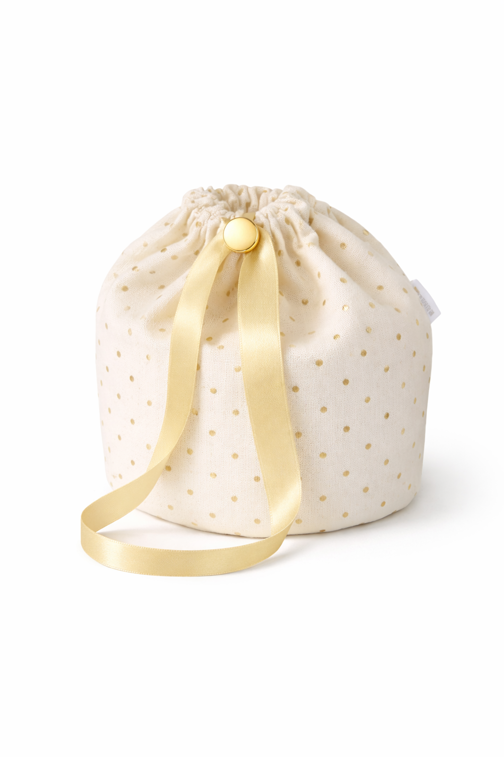 Oversized Adjustable Satin Sleep Bonnet - Pink & Ivory