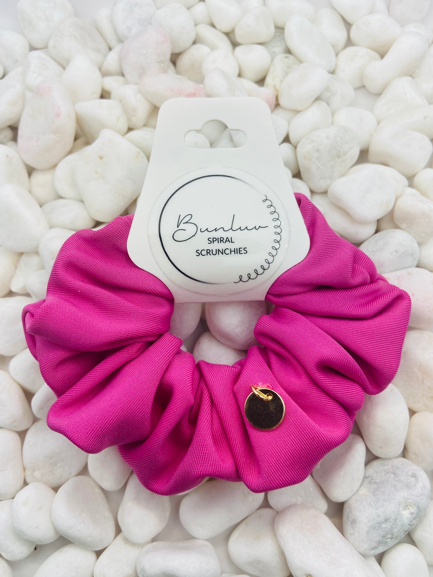 Hot Pink Active Scrunchie