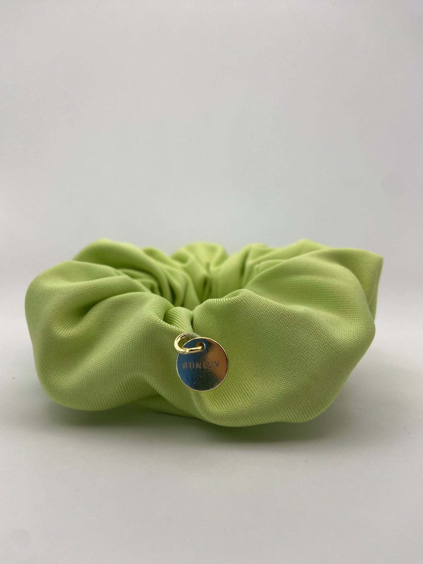 Lime Green Active Scrunchie