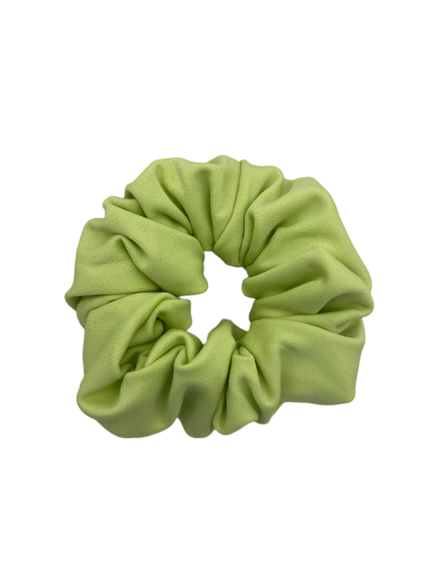 Lime Green Active Scrunchie