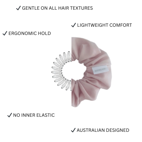 Active Scrunchie – Blush Pink
