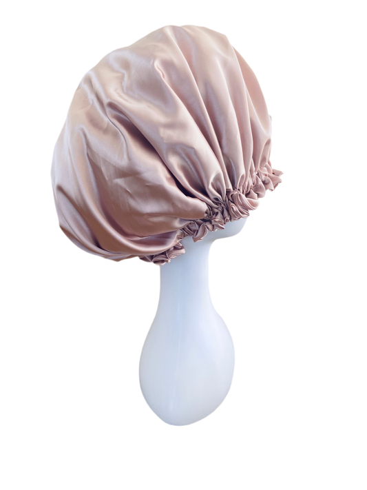 SLEEP HAIR BONNET - PINK