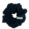 Premium Satin Black Scrunchie