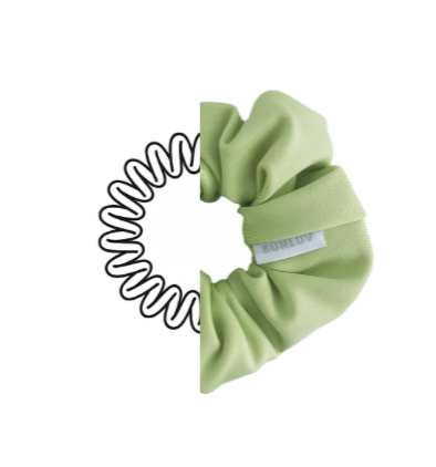 Lime Green Active Scrunchie