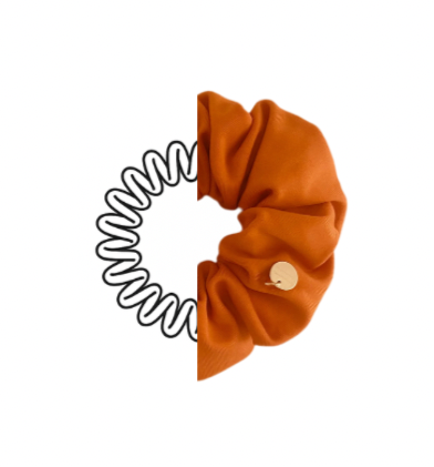 Orange Active Scrunchie