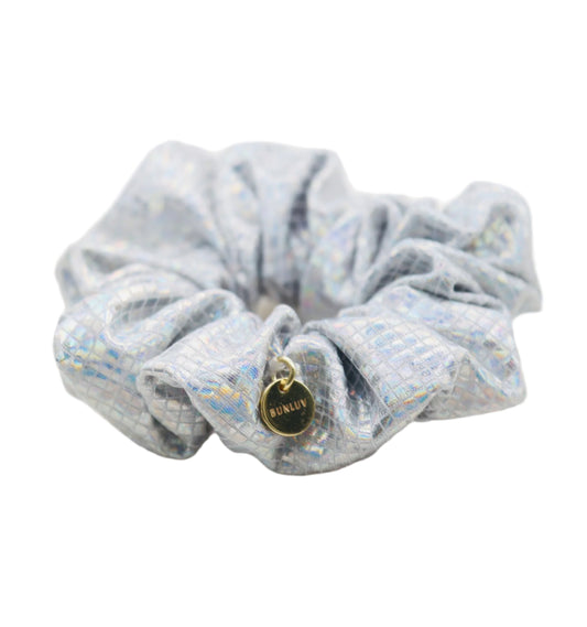 Silver Sparkle Active Scrunchie