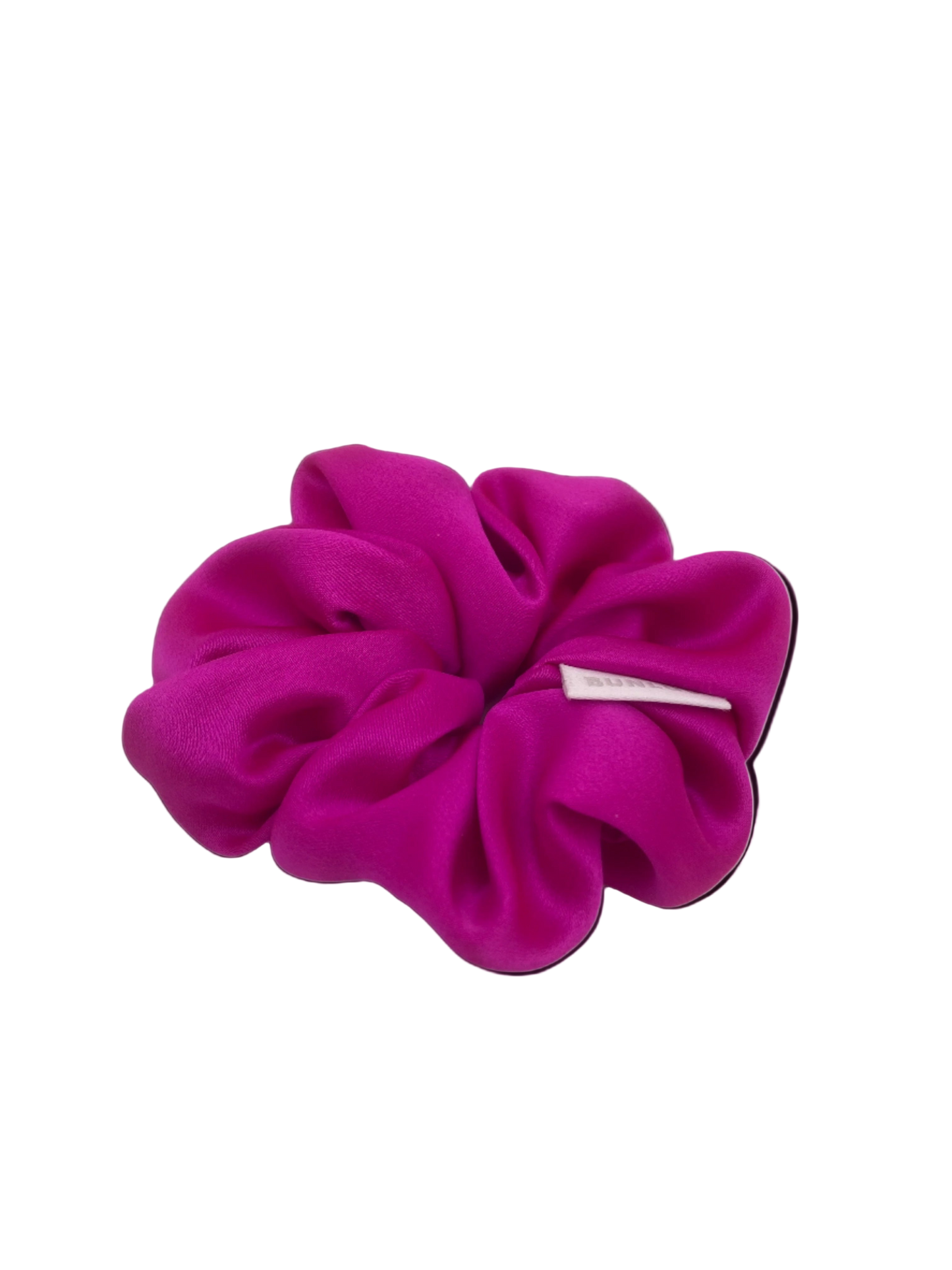 Hot Pink Mulberry Silk Scrunchie