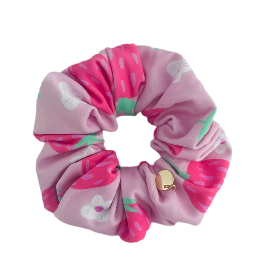 Strawberries Swim Scrunchie