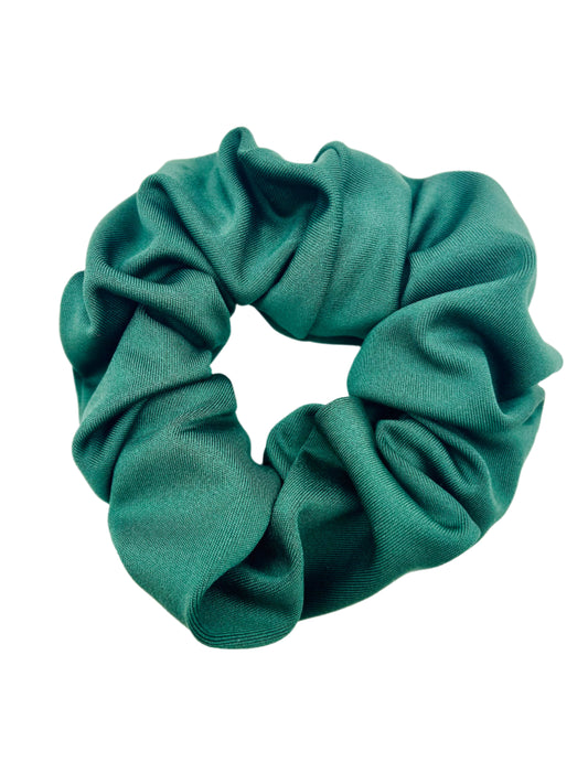 Dark Green Active Scrunchie