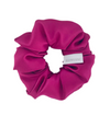Hot pink SmartCore BUNLUV scrunchie on white background 
