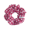 Pink Gingham Swim Scrunchie