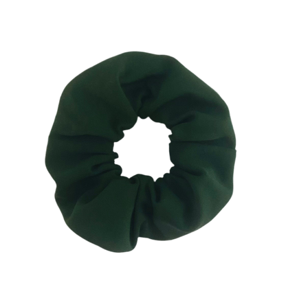 Dark Green Active Scrunchie