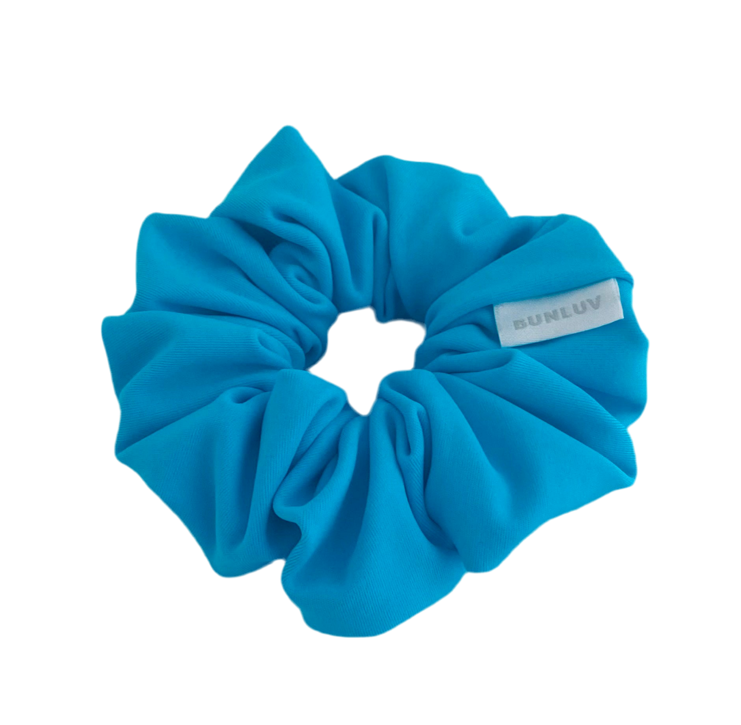 Bright Blue Swim Scrunchie