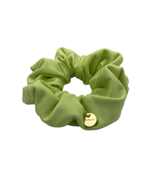 Lime Green Active Scrunchie