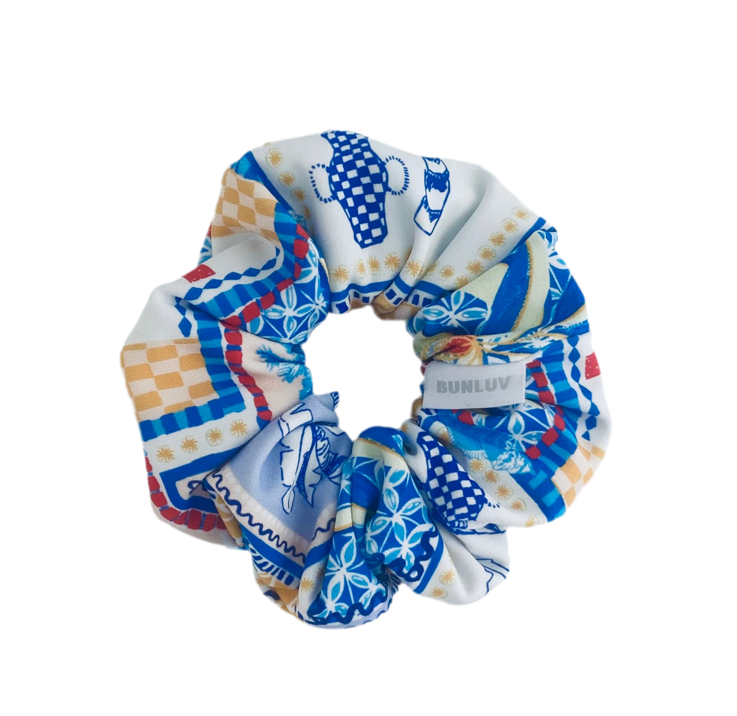 Mediterranean Swim Scrunchie
