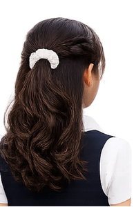 Half-up braided twist