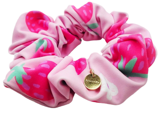 Strawberries Swim Scrunchie